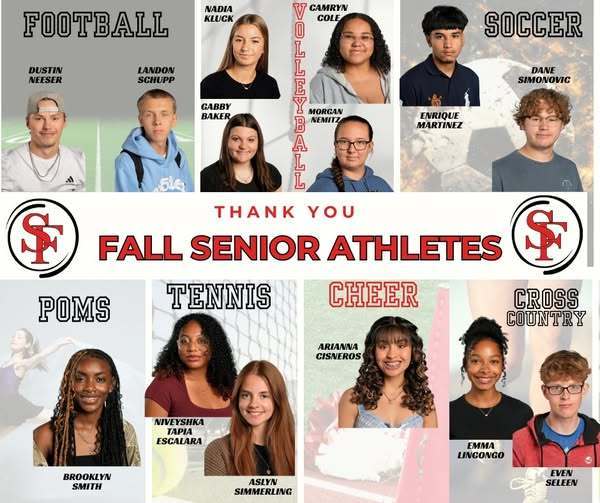 Fall Senior Athletes