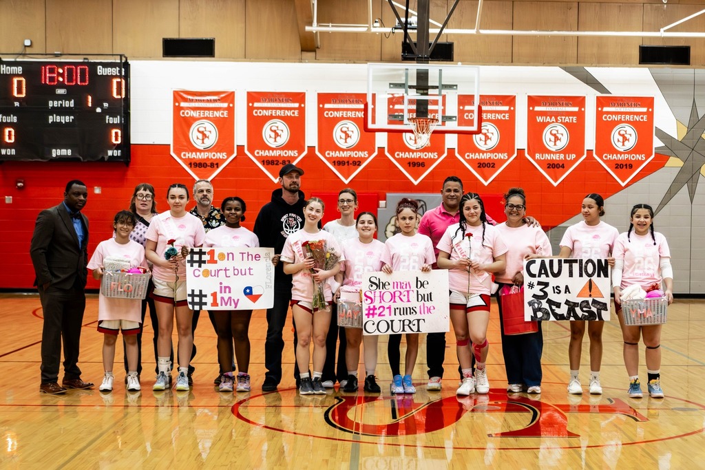girls basketball senior night