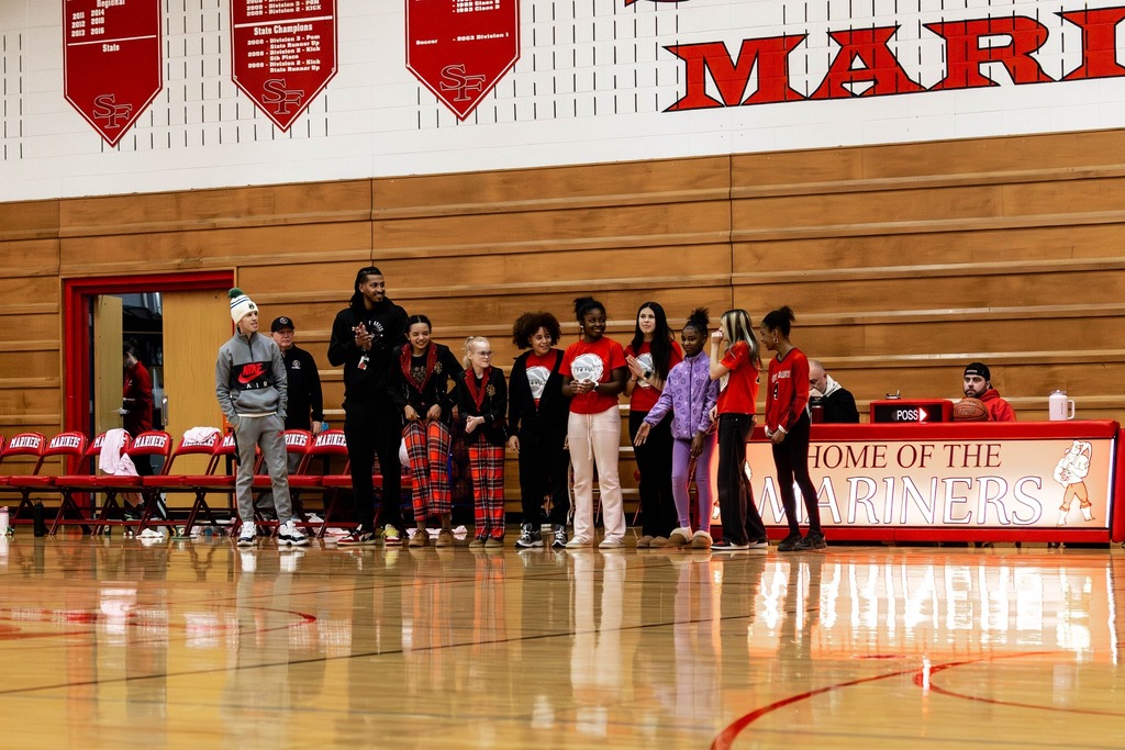 girls basketball senior night
