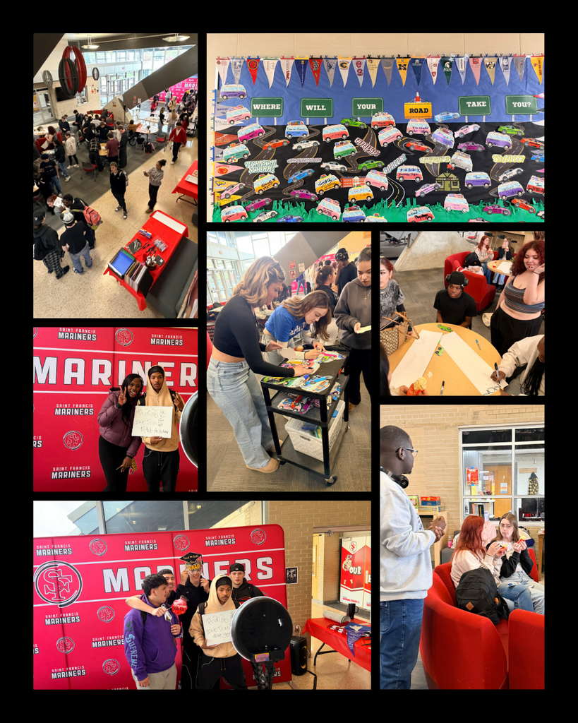 Class of 2026 Decision Day Celebration collage. 