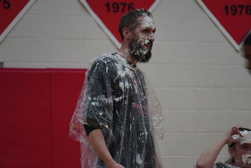 Pie in the face for prom. 