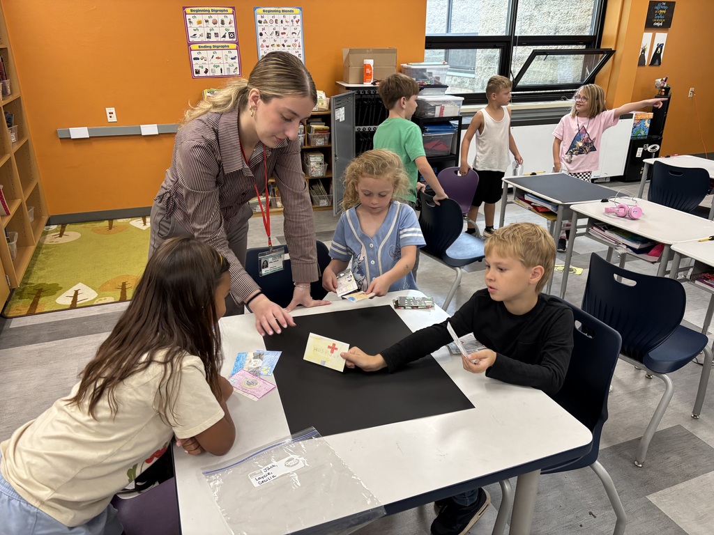 Second graders build communities