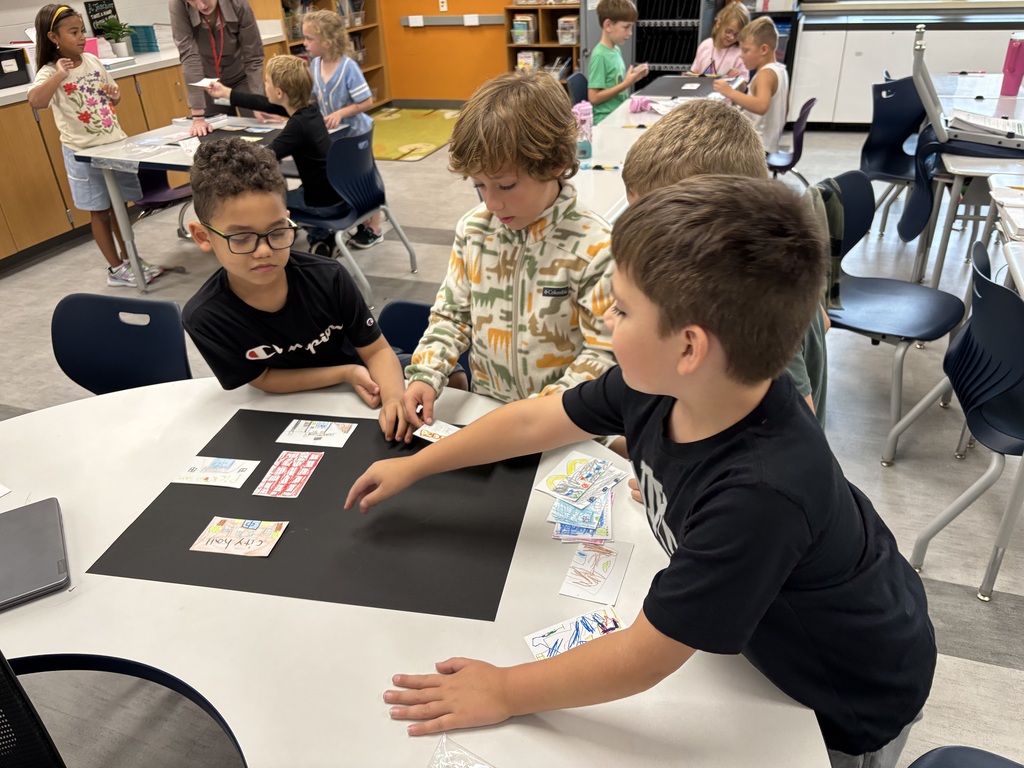 Second graders build communities