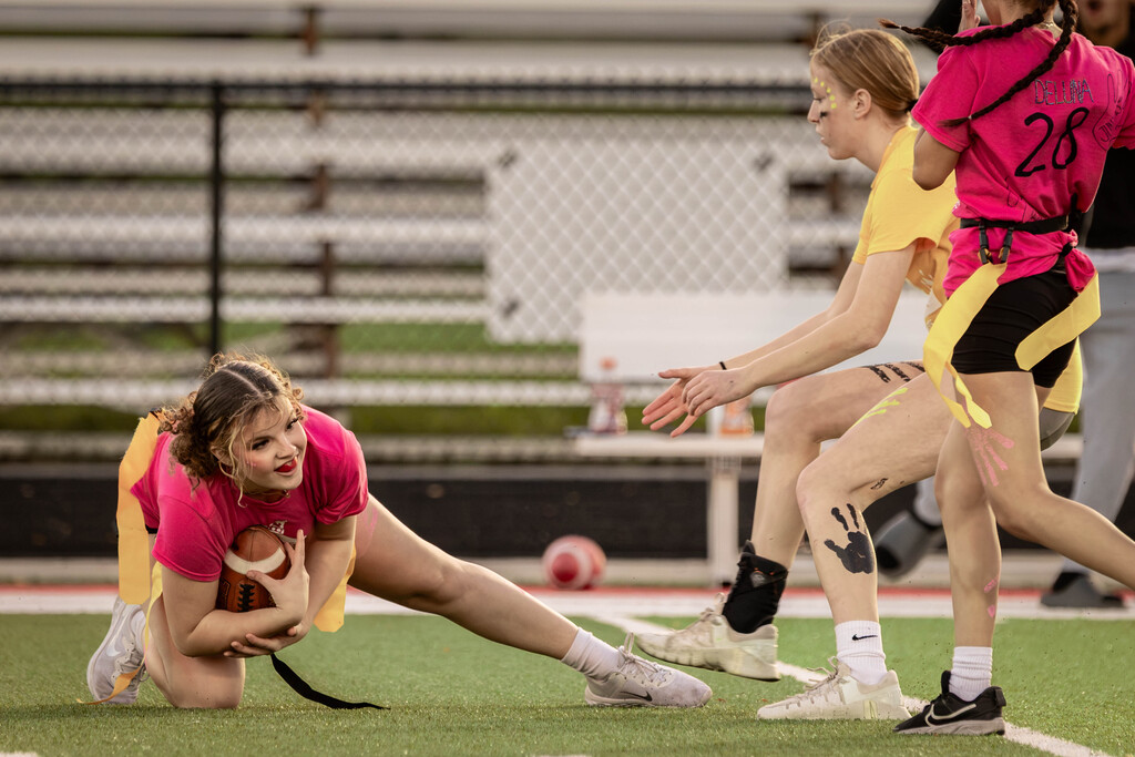 Powderpuff Football game.