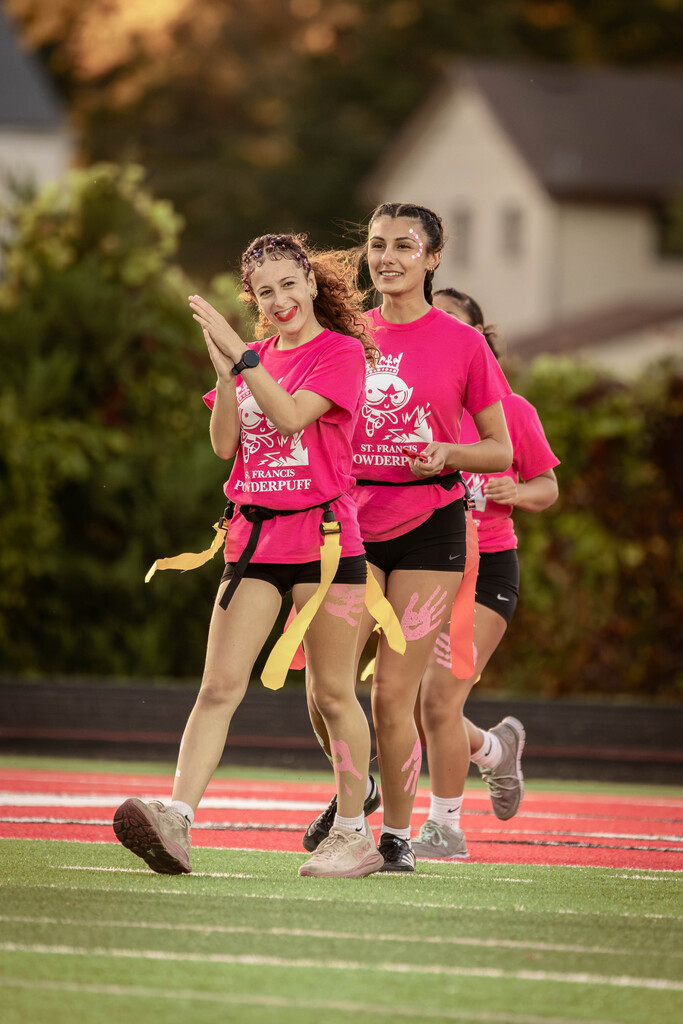 Powderpuff Football game.