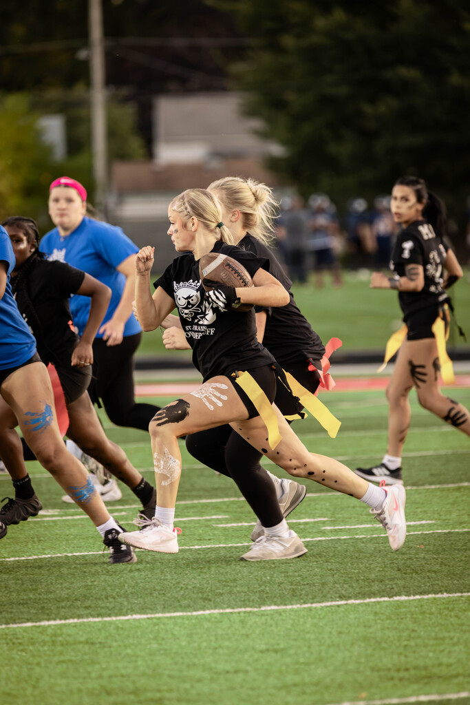 Powderpuff Football game.
