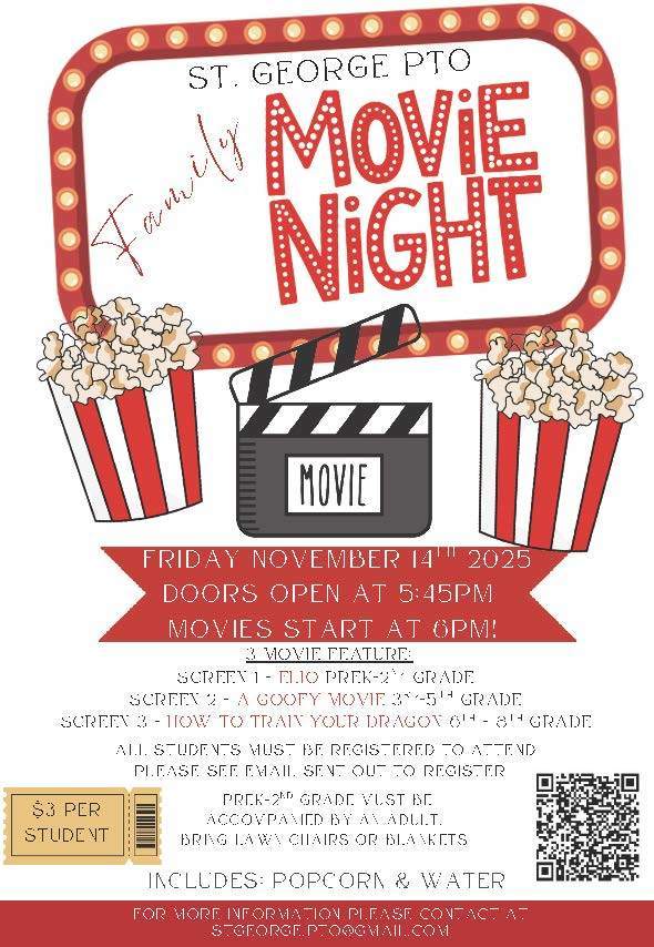 PTO Movie Night 11/14/25