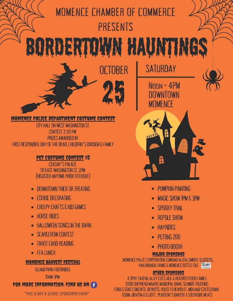 Momence Event Flyer