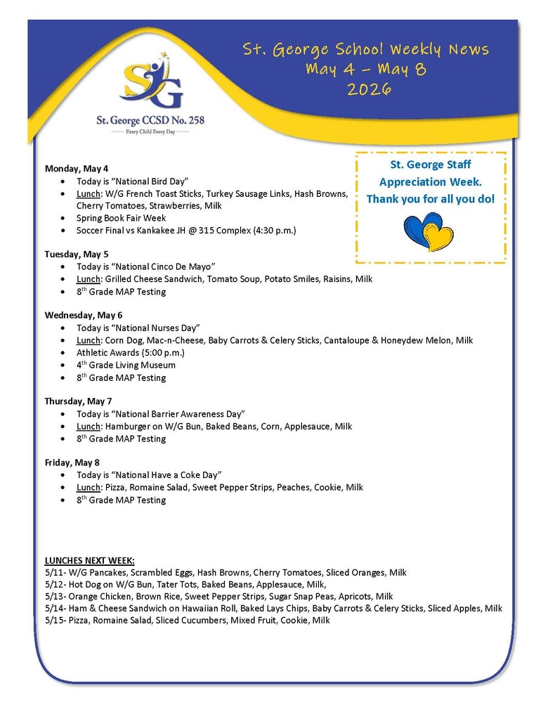 Weekly Newsletter