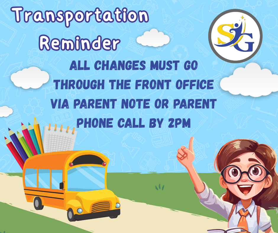 Transportation Reminder
