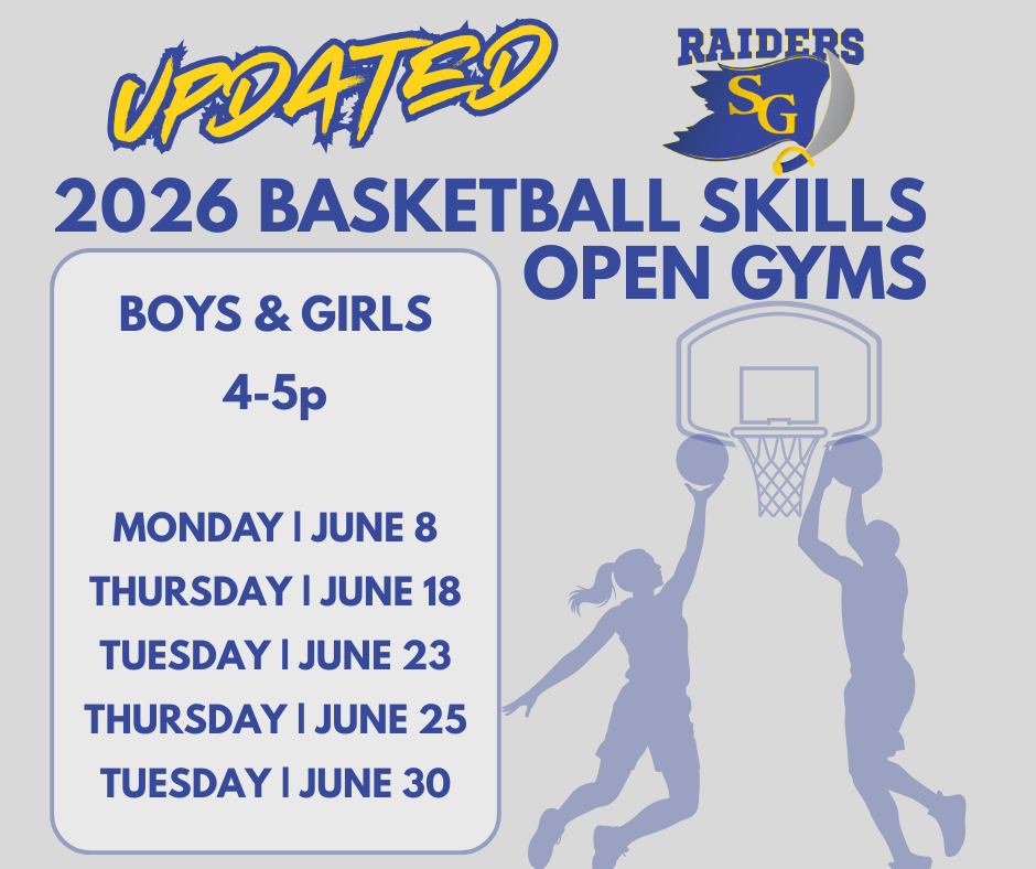 JUNE BASKETBALL OPEN GYM SCHEDULE