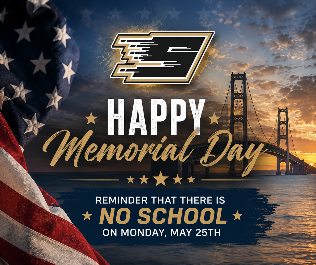 Happy Memorial Day! No School Monday, May 25th