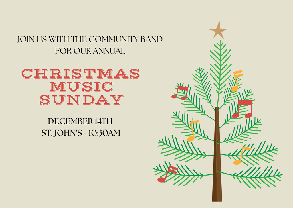 St. John's Christmas Music Sunday
