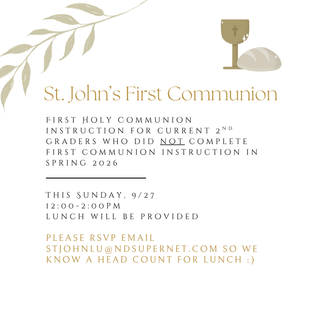 First Communion