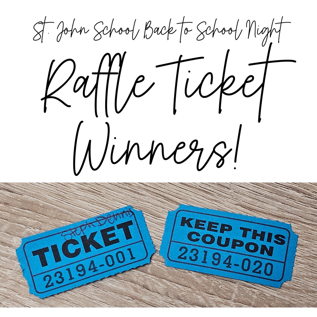 Raffle Winners