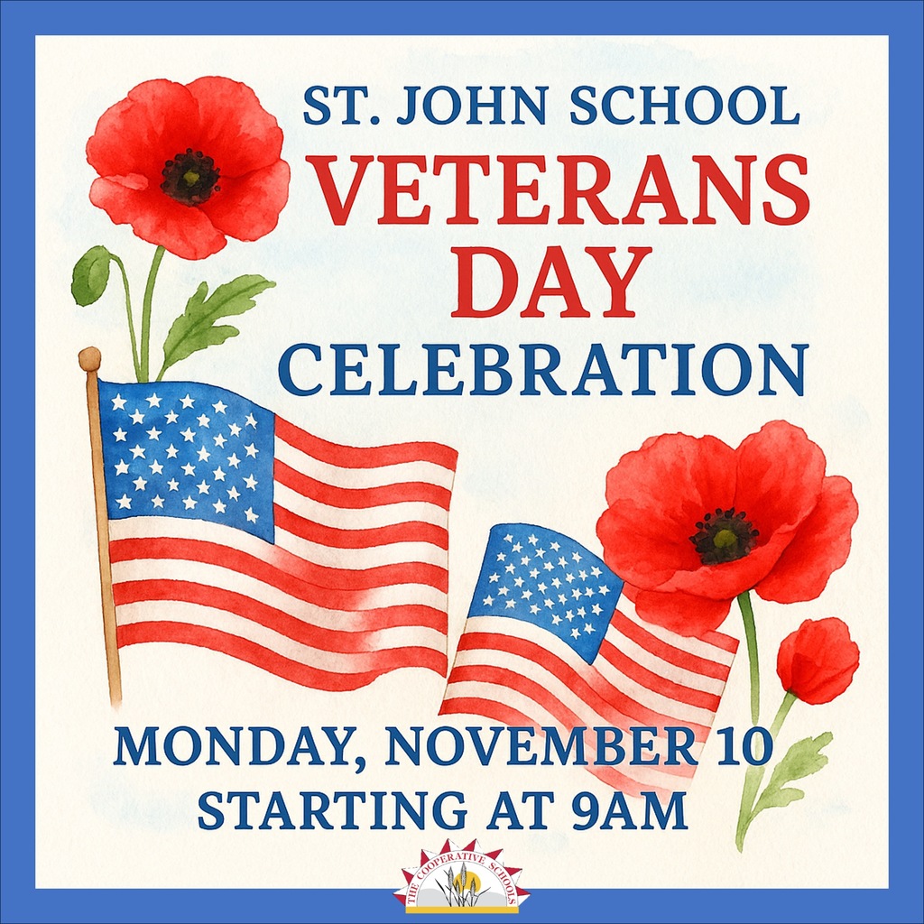 vet day celebration slide november 10 9am st. john school