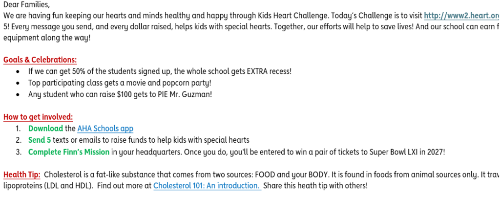 Endicott Elementary and Middle school September 2025