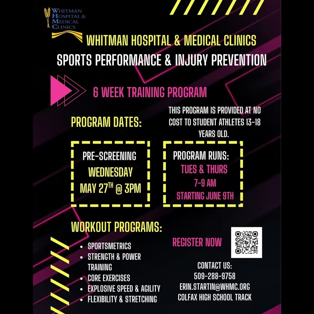 whmc sports perf. and injury prevention flier