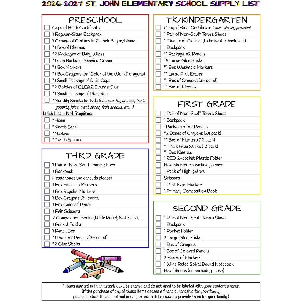 Preschool-3rd Grade