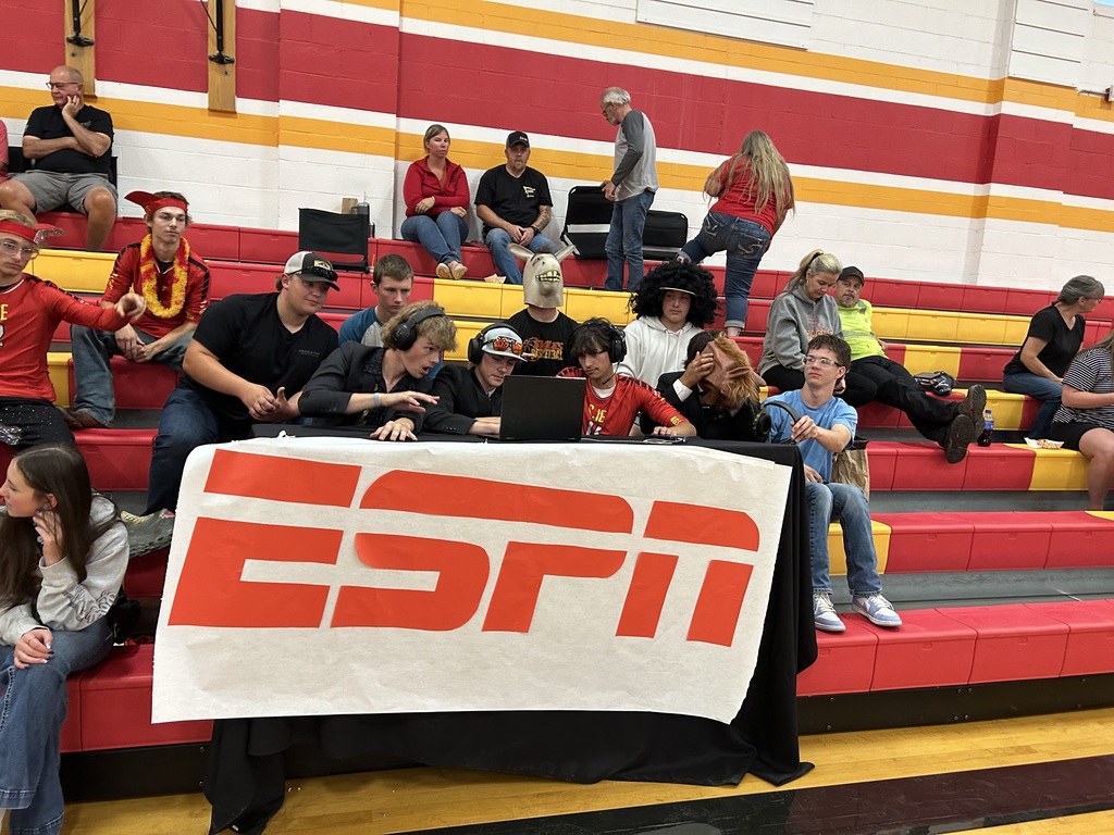 😂🏐🎙️ BREAKING NEWS: ESPN Has Arrived in SJE! 🎧🦅