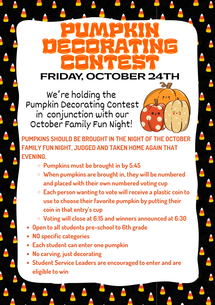 Pumpkin Decorating Contest