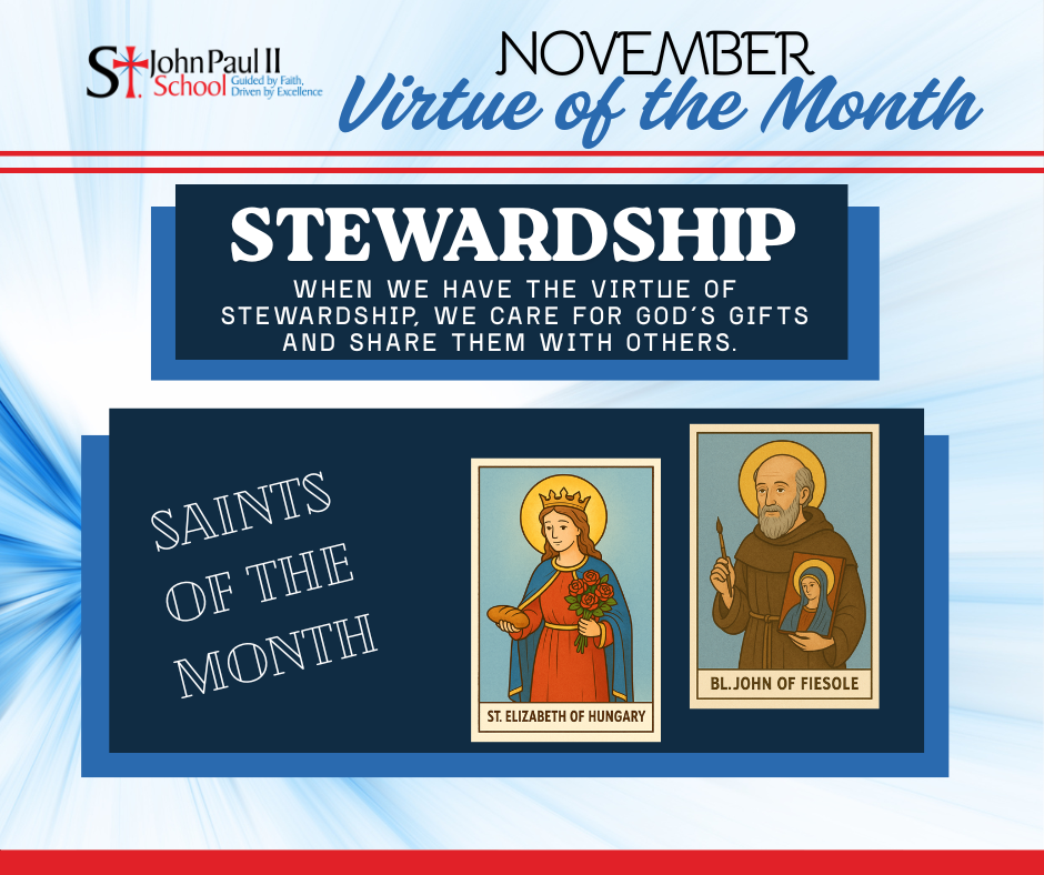 November Saints & Virtue of the Month