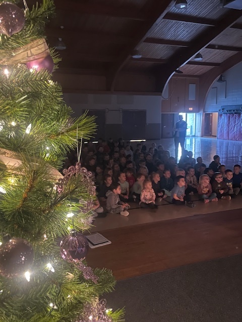 Lighting the JOY candle