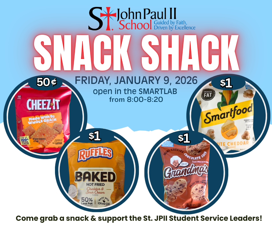 Come and get your snacks!