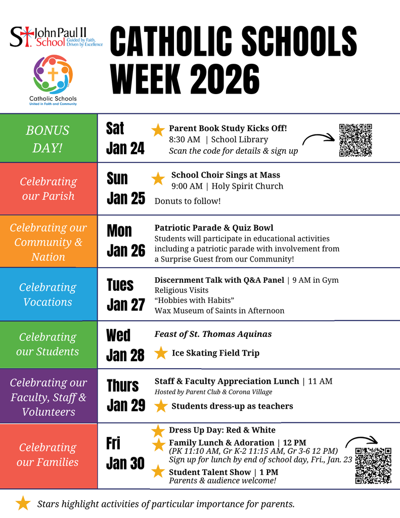 Catholic Schools Week 2026