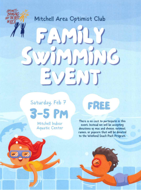 family swimming event