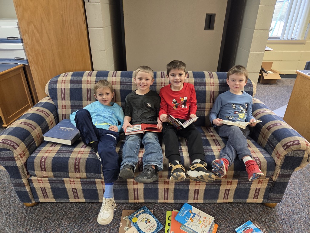 read and relax in the library