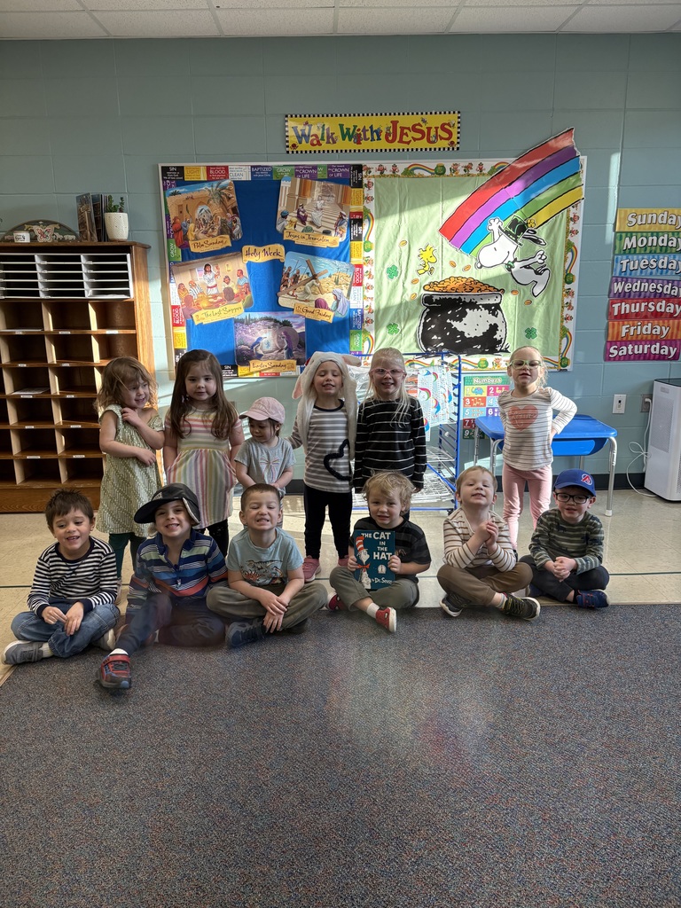 students wearing hats