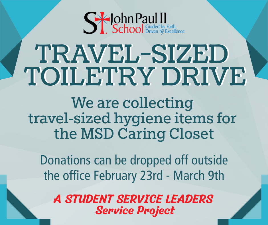 Toiletry Drive