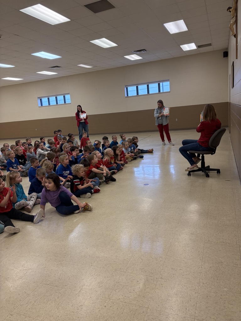 Mrs. Wermers read to students