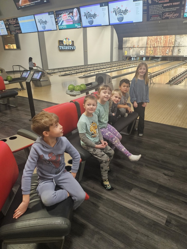 students bowling