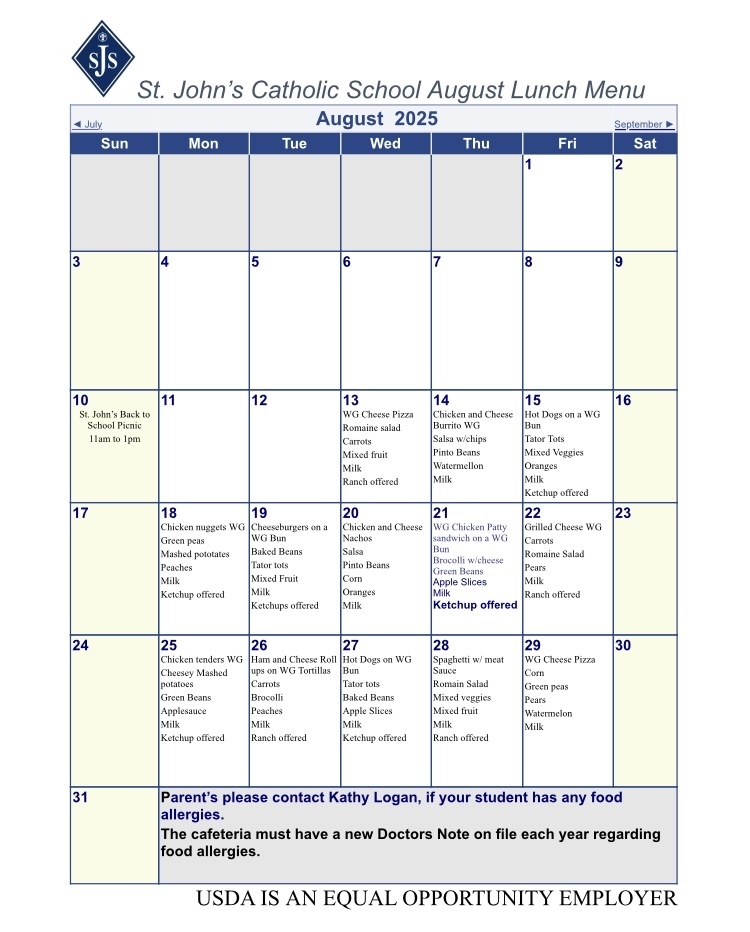 august lunch 