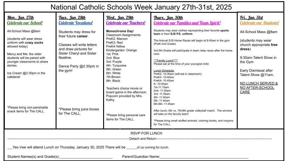 catholic schools week