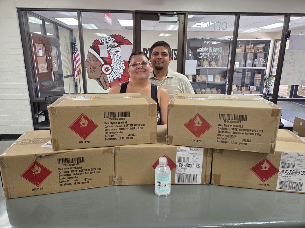 Hand Sanitizer Donation