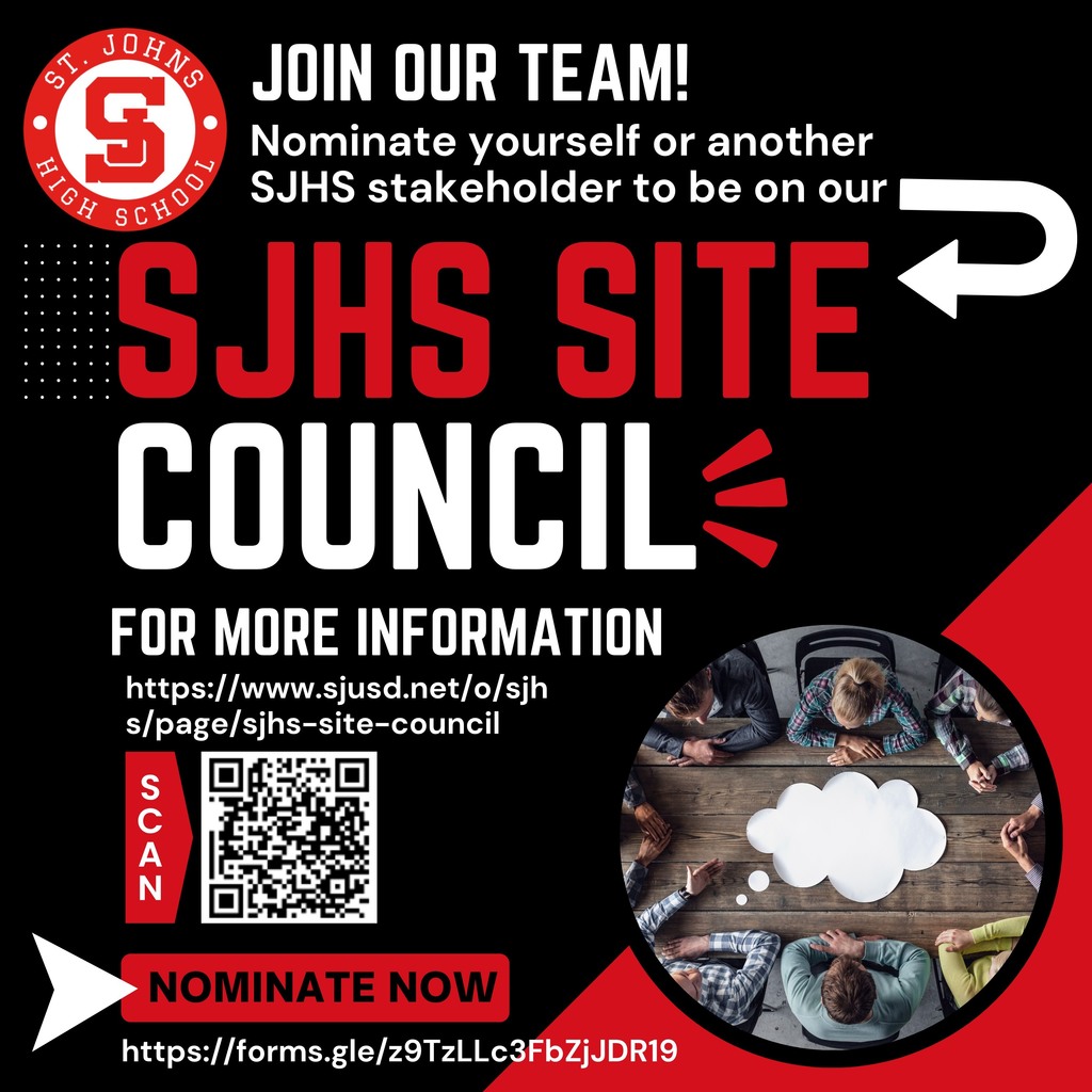 SJHS Site Council Nomination