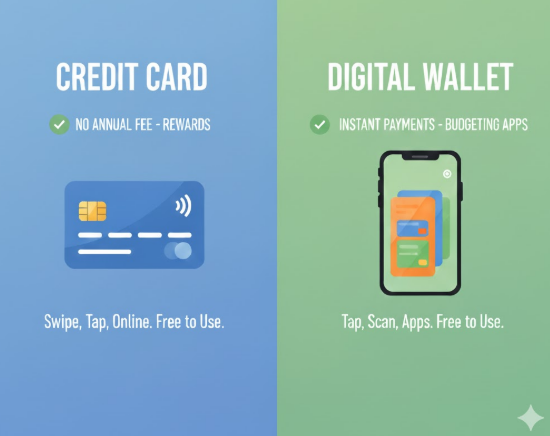 credit card digital wallet