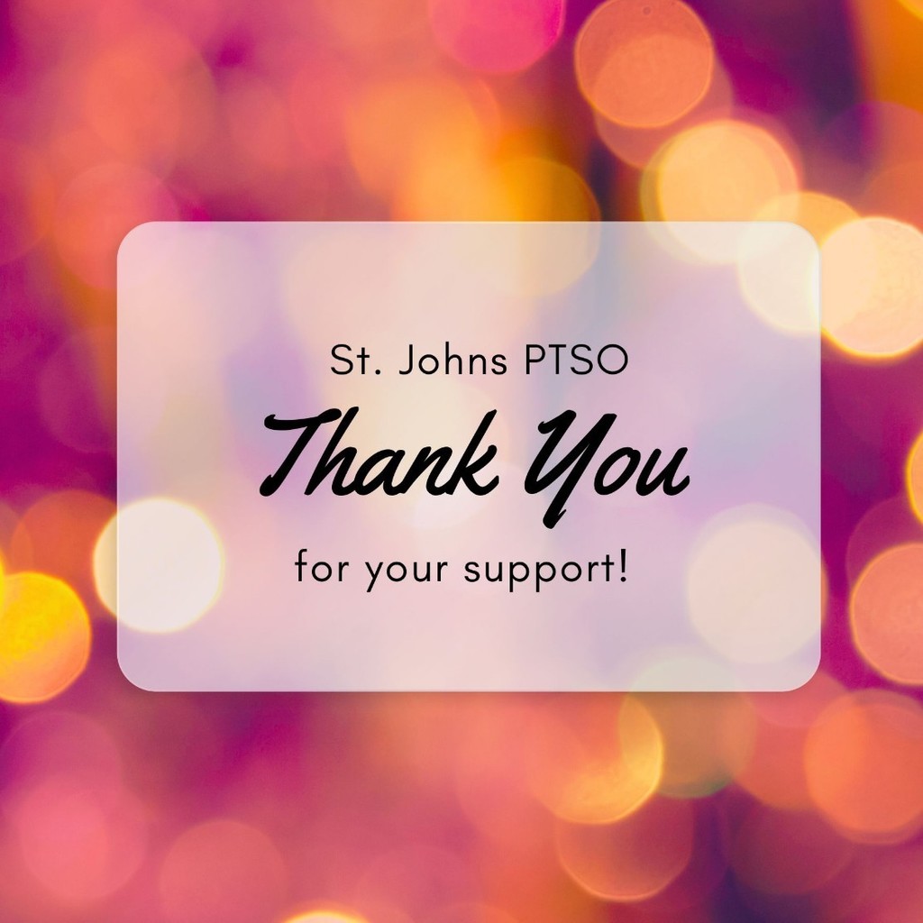 thank you PTSO