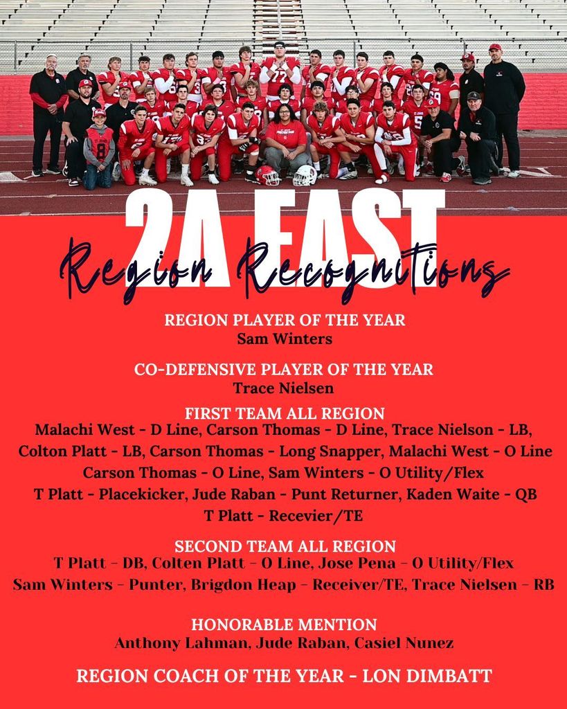 2A East Recognitions