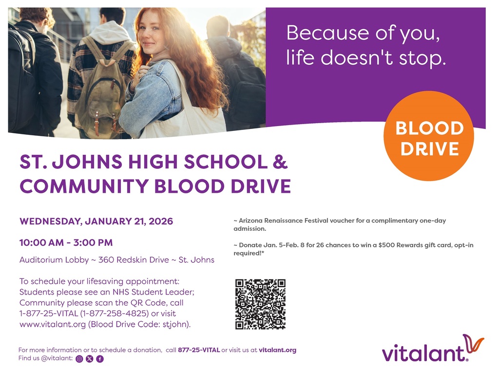 1/21 Blood drive
