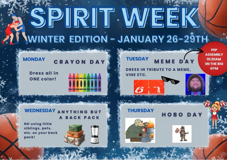 winter spirit week 