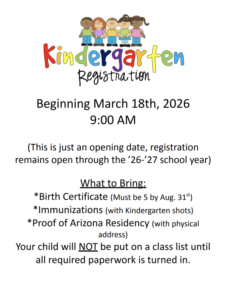 Kinder Registration