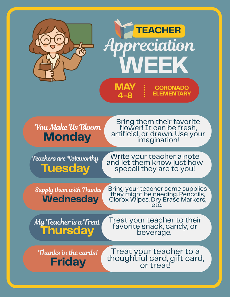 Teacher Appreciation Week