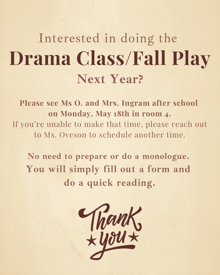 drama class