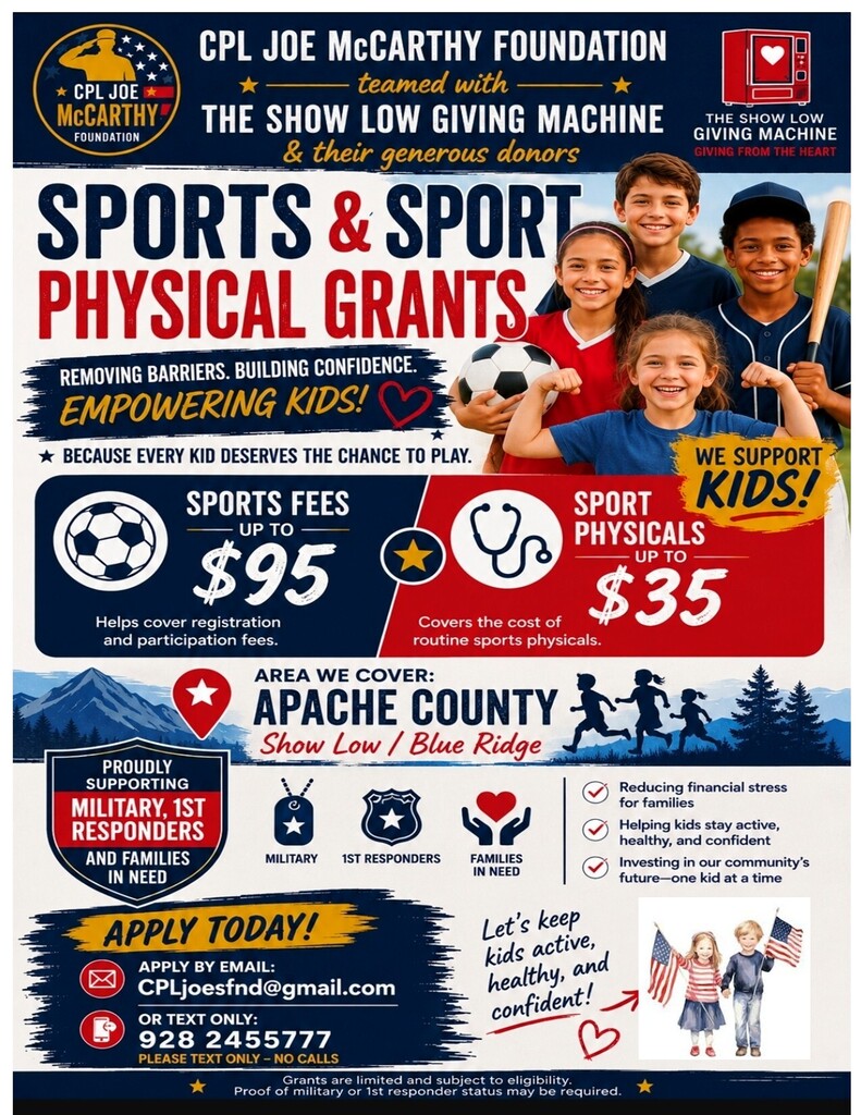 Sports Grant - McCarthy