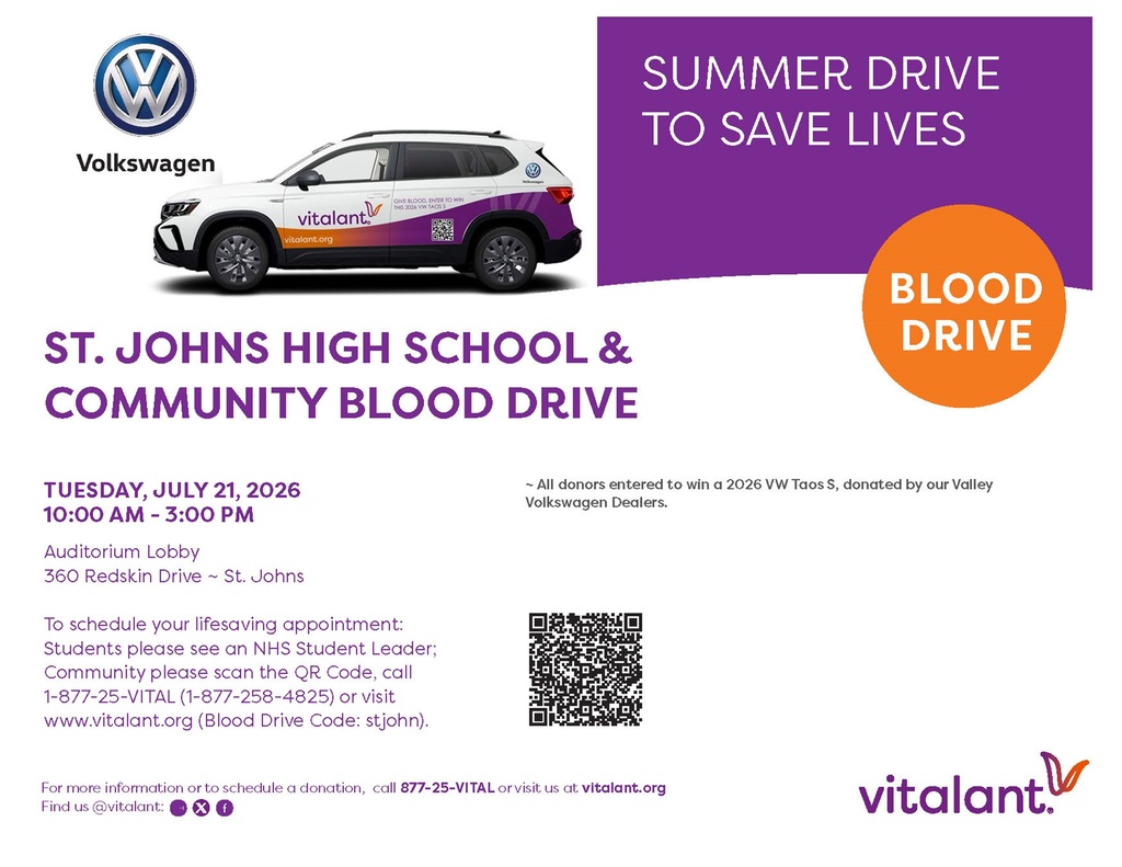July 2026 Blood Drive