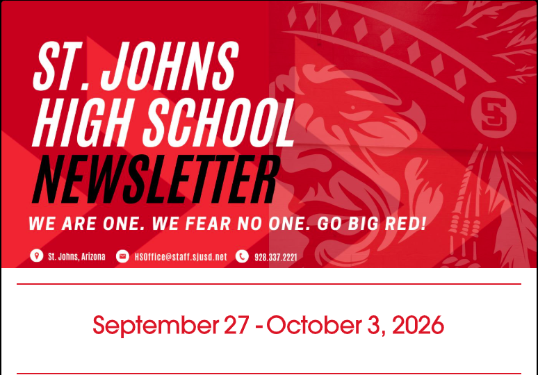Newsletter 9.25.26